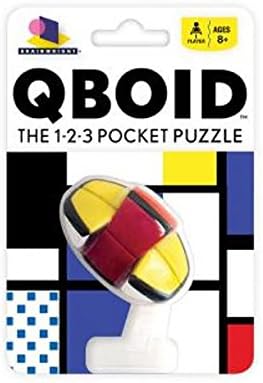 1-2-3 Brainwright - QBOID - The Pocket Brain Teaser Fidget Puzzle