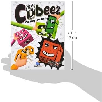 BLUE ORANGE GAMES Cubeez Original Matching Puzzle Race with Wooden Cubes, Ages 6+
