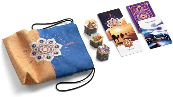 Allplay - Through The Desert Bazaar Expansion - Board Game for 2 to 5 Players, 45 Minute Play Time