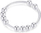 Jacruces 925 Sterling Silver Rings Anxiety Rings Fidget Ring for Women & Men