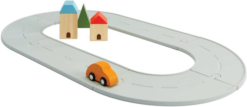PlanToys Rubber Road & Rail Set Small (6300)