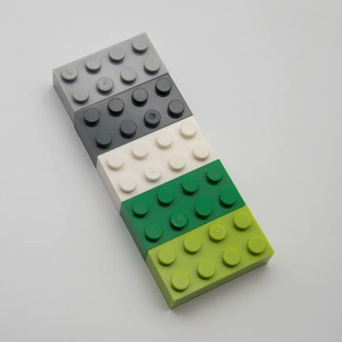 Classic Brick Block Bulk, Dark Gray Bricks 2x4, Building Bricks Flat 100 Piece, Compatible with Lego Parts and Pieces: 2x4 Dark Gray Bricks(Color:Dark Gray)