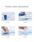 2-Pack 6-Layer 40" 40" FOOK FISH Muslin Baby Towel Muslin Cotton Large Size x Cotton Baby Bath Towels Triple Absorbency