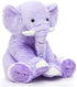 19.6inch MorisMos Large Elephant Stuffed Animal, Soft Stuffed Elephant Plush Companion Gifts for Girls Boys, Purple