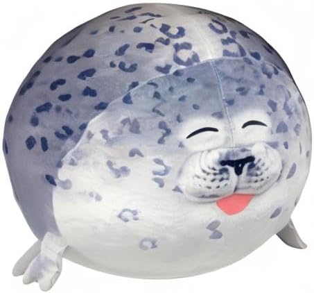 (24 inch) Pineapple Seal Plush Pillow, Giant Stuffed Animal Plushie, Stuffed Seal Plushy Squish Plush Toys, Jumbo Cute