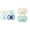 MAM Air Matte Pacifiers, for Sensitive Skin, 6+ Months, Best Pacifier for Breastfed