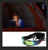 Yolyoo Night Vision Goggles, Adjustable Kids LED Goggles, Flip-Out Lights, Green Lens for Racing, Bicycling