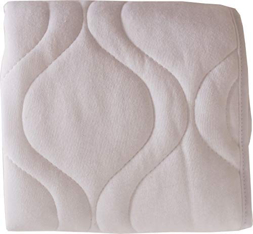 SHEETWORLD.COM Sheet Saver Waterproof Crib Sheet Protector Pad 13x26 with Tie Straps for