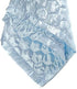 Heavens Cuddles Quilted Satin Baby Blanket 48"x36" (Light Blue)