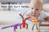 WUCLUD 36PCS Telescopic Suction Cup Robot Toy,pop Tubes,Toys for Kids,Toddler Travel Toys,Toddler Sensory Toys,figette
