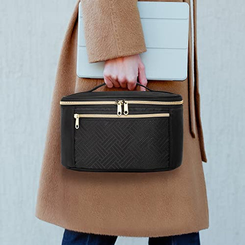 Pack 4 9 Fasrom Wearable Breast Pump Bag Bundle with Insulated Baby Bottle Cooler Bag with Ice Fits Large Baby Bottles