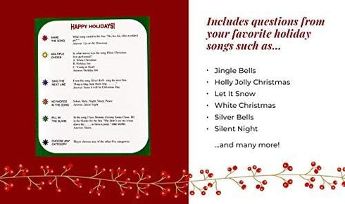 Anton Publications Christmas Carols & Song Game - Includes the Best and and Most Popular Carols and Songs in one Great