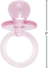 Unique 18 1 inch Small Pink Acrylic Crystal Pacifier Favors - Pieces, - Adorable Party Decorations for Baby Showers