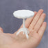 1:12 Miniature Dollhouse End Table Scale Wooden Furniture Round Side Tea Table Model for Dollhouse Living Room Scene