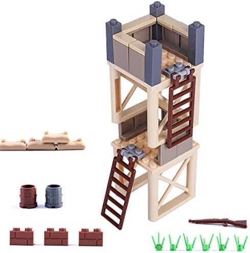 General Jim's Military Brick Building Set, Custom Building Blocks Battle Scene for World War 2 Set
