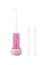 Handheld Electric Milk Frother Stirrer, Electric Drink Mixer (Pink)