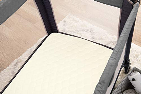 Pack 39" 27" American Baby Company Waterproof N Play Playard Mattress Protector, Quilted Fitted Protector Pad Cover