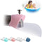 Bath Helper Faucet Extender, Guides Water from Faucet to Baby Bath Tub Without Splashing (Pink)