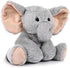 TCBunny Baby Elephant Bedtime Stuffed Animal Plush Toy 11", Kids, Aichie (Grey).