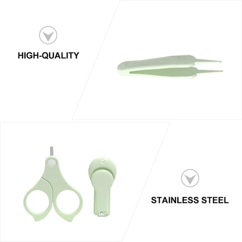 Set VICASKY Portable Nail Care for Kids - Grooming Essentials for Boys and Girls
