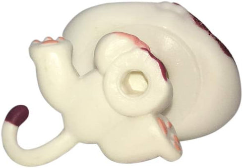 Custom-Made Baby Kitty Pet Shop Toy, Short Hair Cat Mini Bobble Head Animal Figure, 1 Inch Kitten