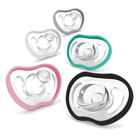 4-36 100% 4pk, Nanobebe Active Baby Pacifiers Months - Orthodontic, Lightweight and Vented, Curves Comfortably