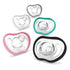 4-36 100% 4pk, Nanobebe Active Baby Pacifiers Months - Orthodontic, Lightweight and Vented, Curves Comfortably