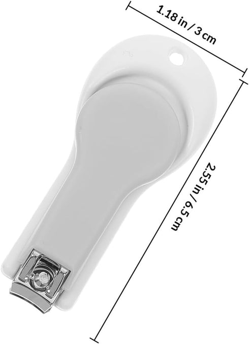 Set Toyvian Nail Clipper and Scissor for Newborns with Nail File and Tweezer Manicure Kit for Gentle Care and Pedicure
