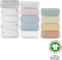 (2-Pack) Newton Baby Fitted Crib Sheet - Ultra Breathable and Soft, Organic Cotton, Fits All Standard Cribs, Plain