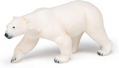 Papo Hand-Painted Figurine - Wild Animal Kingdom Polar Bear - 50142, Collectible for Children, Suitable for Boys and