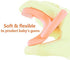 Cactus Teether, Baby Teething Toys for 0-6 Months, Natural Organic BPA Free (Peachy)