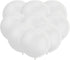 24pcs 18 Inch Big White Latex Balloons - Round Giant Jumbo Balloons for Photo Shoot & Party Decorations