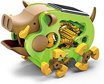 Solar Wild Boar Energy Kit for Kids, Solar Powered Robotics, Educational STEM Birthday Kits Ages 8 and Up