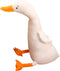White Swan Stuffed Animal, Funny Duck Plush Doll, Soft Pillow Cushion Goose Toy Gifts for Kids, 25.6 Inches