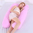 SmarTopus Maternity Pillowcase, Pregnancy Body Pillow case U Shaped, Maternity Pillow Replacement Cover with Zipper