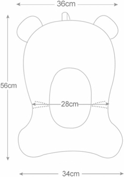 Yinhing Bath Pad Safe and Skin Friendly Design Enhanced Buckle for Secure Use Strong Buoyancy for Sink Or Bathtub