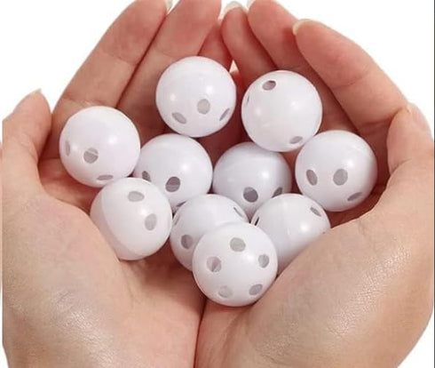 10Pcs White Rattle Balls Inserts Rattle Box Repair Doll Noise Maker Noise Maker Insert Rattle for Animal Puppet Doll,Rattles and Plush Rings