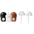 Boon Nursh Silicone Baby Bottles with Conversion Straw Sippy Cup Lids - 4