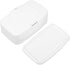 6.68 4.13 2.36 Inches MAGICLULU Refillable Baby Wipes Container Plastic Dispenser with Nonslip Base Portable Wet Tissue