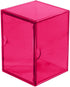 Ultra Pro Eclipse 2-Piece Deck Box: Hot Pink for Pokemon, MTG, Baseball, Basketball, Football Card Storage