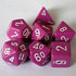 Chessex CHX25427 Opaque Light Purple/White Dice Set, Multicolor