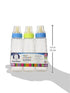 3 Pack Gerber First Essential Clear View Plastic Nurser With Latex Nipple, BPA Free, Colors may vary