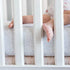 100% QuickZip Crib Extra Zip-On Sheet (SecureFit Wraparound Base Not Included) - Faster, Safer, Easier Baby Crib Sheets