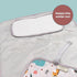 Hamur Home Portable Changing Pad Waterproof, Washable & Easy Wipe Clean, Foldable Travel Baby Changing Mat for Diaper