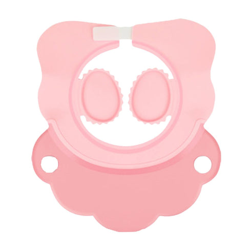 Vaguelly Adjustable Baby Shower Cap Silicone Infant Bathing Hat for Baby Shampoo