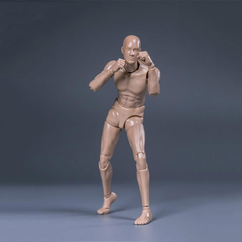 1:12 Scale Male Figure Body, 6in Flexible Drawman Action Figure Doll, Miniature Figure Collection