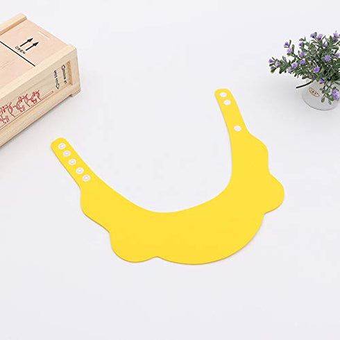 Adjustable Visor Cartoon Shampoo Shower Bathing Protection Cap for Toddler, Set of 3