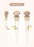 Training Chopsticks for Kids, Anti-dislocation Buckle Design, Includes Portable Box