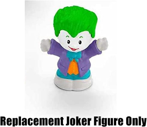 Replacement Part for Fisher-Price Little People DC Superfriends Deluxe Batcave Playset - HHY77 ~ Replacement Joker Figure