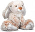3+ Melissa & Doug Burrow Bunny Stuffed Animal Plushie with Big Feet, Floppy Ears & Fluffy Tail, Adorable Pretend Play